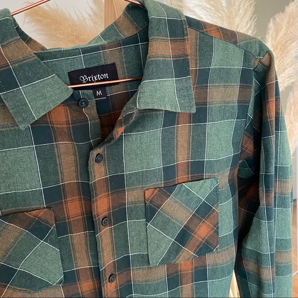 Brixton Mens Button-up Short - Picture 2 of 5